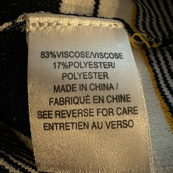 Milly Multicolor Bodycon Striped Dress size 4 - Picture 8 of 9